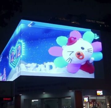 Màn hình LED quảng cáo 3D đầu tiên tại Việt Nam cực ấn tượng